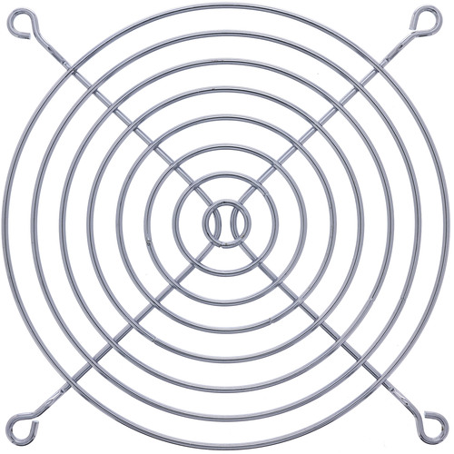 InLine® Lüftergitter Metall, verchromt, 120 x 120 mm, silber Lüftergitter / -filter