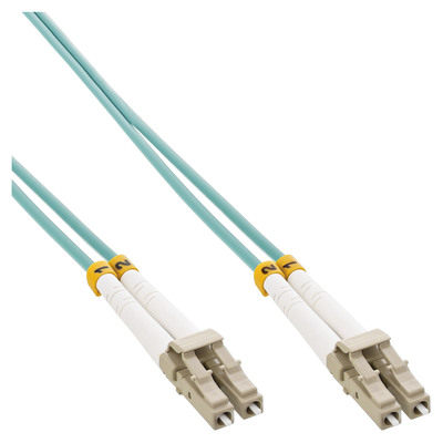 InLine LWL Duplex Kabel, LC/LC, 50/125µm, OM3, 10m