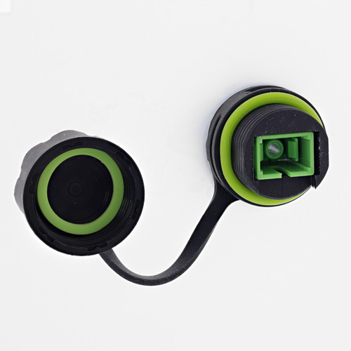 InLine® LWL-Kabelkupplung SC, kurz, IP68, 2x SC Buchse, M20