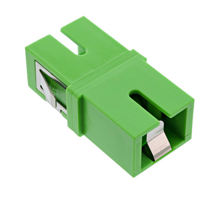 InLine® LWL-Kupplung, Simplex SC/SC, singlemode, mit Shutter intern