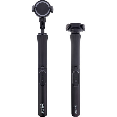 InLine® Magnetisches Handy Stativ & Selfie Stick, Bluetooth Funkauslöser