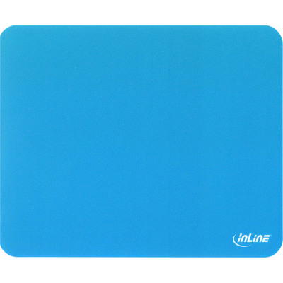 InLine Maus-Pad antimikrobiell, ultradünn, blau, 220x180x0,4mm