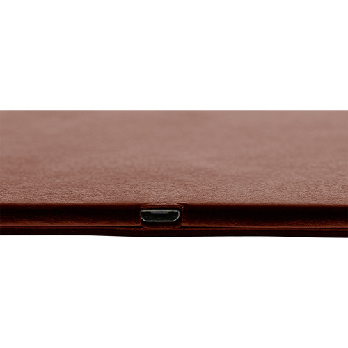 InLine® Maus-Pad, Wireless Charging, 370x225x7mm, braun