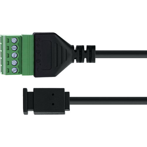 InLine® Micro-USB Buchse an Terminalblock, 5pol, mit Kabel
