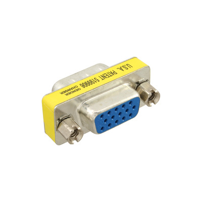 InLine® Mini-Gender-Changer, 15pol HD (VGA), Stecker / Buchse (Produktbild 1)