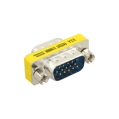 InLine® Mini-Gender-Changer, 15pol HD (VGA), Stecker / Stecker