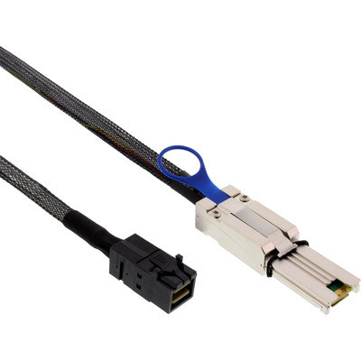 InLine Mini SAS HD Kabel, SFF-8643 zu SFF-8088, 0,5m