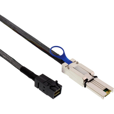 InLine Mini SAS HD Kabel, SFF-8643 zu SFF-8088, 0,5m InLine Mini SAS HD Kabel, SFF-8643 zu SFF-8088, 0,5m