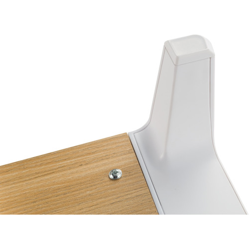 InLine® Monitor Podest+ mit 2x USB und QC3 Ladeports, 80mm, max. 15kg