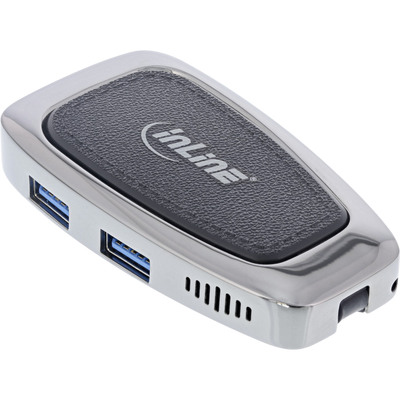 InLine Multifunktions-Hub USB 3.2 Gen.2 USB Typ-C (2x USB-A 10Gb/s + 1xHDMI 4K@60Hz + 1x USB-C 10Gb/s & PD 100W) InLine Multifunktions-Hub USB 3.2 Gen.2 USB Typ-C (2x USB-A 10Gb/s + 1xHDMI 4K@60Hz + 1x USB-C 10Gb/s & PD 100W)