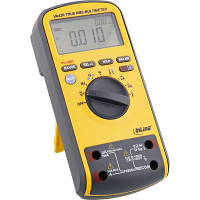 InLine® Multimeter Dual-Display, mit PC-Anbindung über USB, CAT III / CAT IV (Produktbild 1)