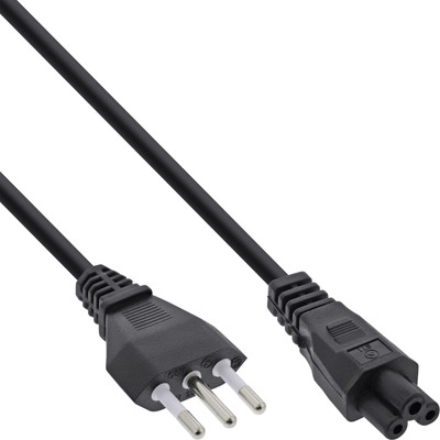 InLine Netzkabel für Notebook, Italien, 3pol Kupplung, 2,0m InLine Netzkabel für Notebook, Italien, 3pol Kupplung, 2,0m