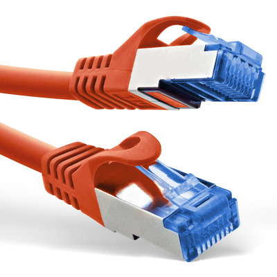InLine® Patchkabel, Cat.6A, S/FTP, TPE (LSZH), CCA, rot, 5m