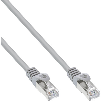 InLine® Patchkabel, F/UTP, Cat.5e, grau, 0,5m (Produktbild 1)