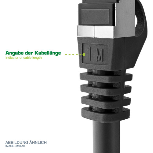 InLine® Patchkabel slim, U/FTP PiMf, Cat.6A, weiß, 0,25 m