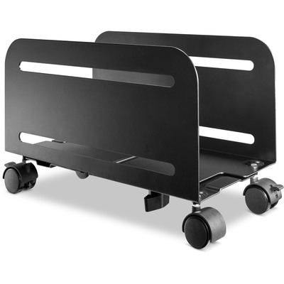 InLine® PC-Trolley, Rollhilfe für Computergehäuse, max 10kg, schwarz (Produktbild 1)