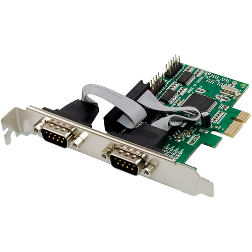 InLine® PCIe 4-Port RS-232 Karte, 4x D-Sub 9 Stecker, inkl. Low-Profile