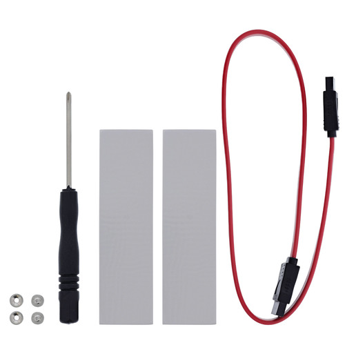 InLine® PCIe Karte x16 zu 2x M.2, 1x mSATA