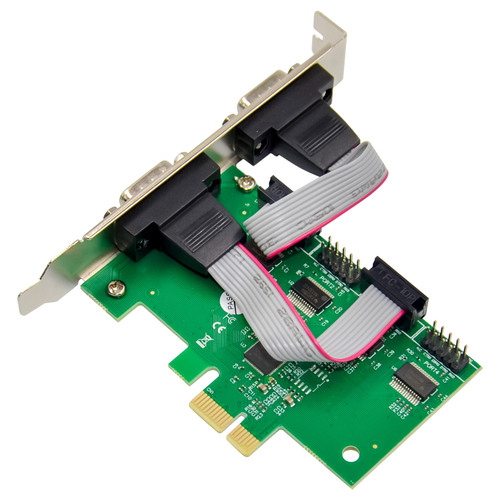 InLine® PCIe x1 Schnittstellenkarte, 4x RS-232, Low Profile