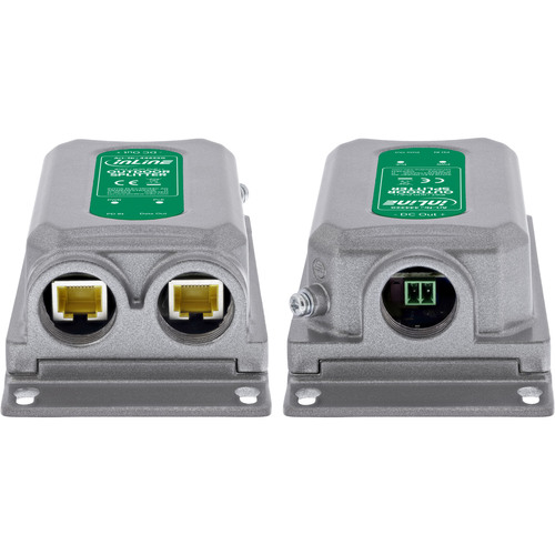 InLine® PoE++ Splitter Outdoor IP67 IK10 60 W 12 V 1 Gb/s