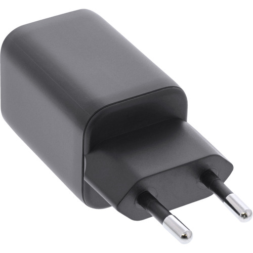 InLine® Power Delivery + Quick Charge USB Netzteil, 33W, USB-A + USB-C, schwarz