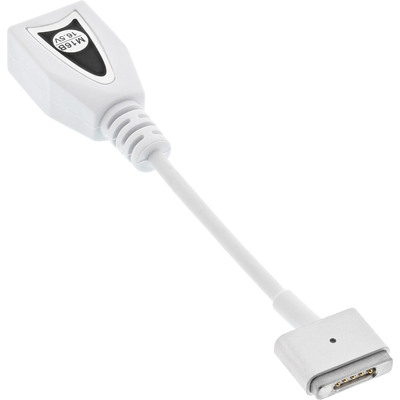 Inline Power supply Notebook TIP M16B (16.5V), for Apple Magsafe2, Macbook Pro Retina, 90W/120W, white Inline Power supply Notebook TIP M16B (16.5V), for Apple Magsafe2, Macbook Pro Retina, 90W/120W, white