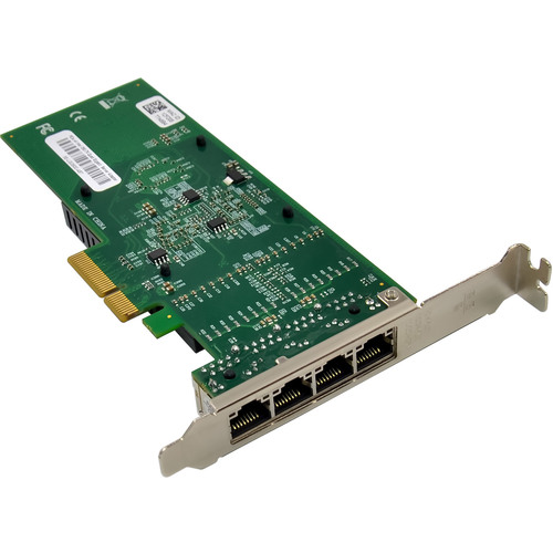 InLine® Quad Gigabit Netzwerkkarte, 4x RJ45 1 Gb/s, PCIe x4