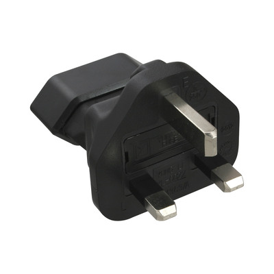 InLine Reiseadapter, England UK Stecker auf Euro-Steckdose, 3 Ampere InLine Reiseadapter, England UK Stecker auf Euro-Steckdose, 3 Ampere