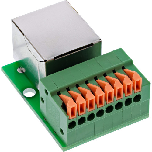 InLine® RJ45 Buchse an Push-In-Klemme, 8pol, Cat.5e Adapter