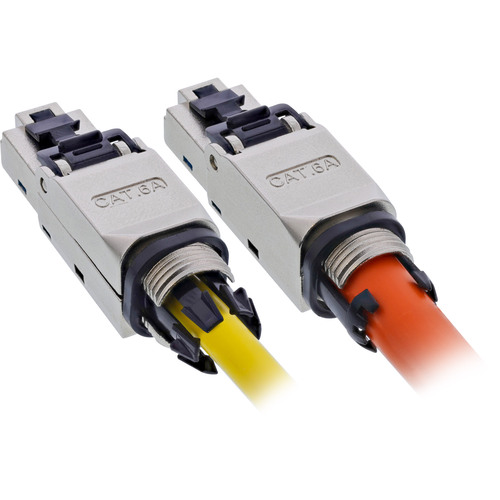 InLine® RJ45 Stecker Cat.6A 500MHz, feldkonfektionierbar, geschirmt, 10Gb/s