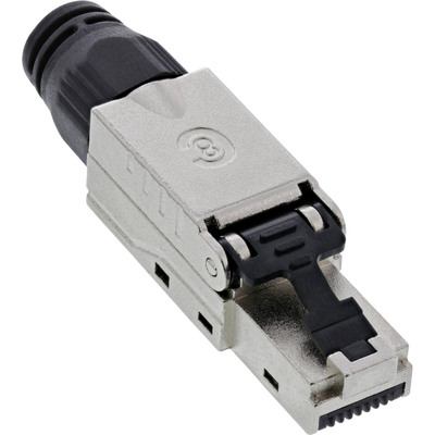 InLine® RJ45 Stecker Cat.8.1 2000MHz, feldkonfektionierbar, geschirmt, mit Schraubverschluss (Produktbild 1)
