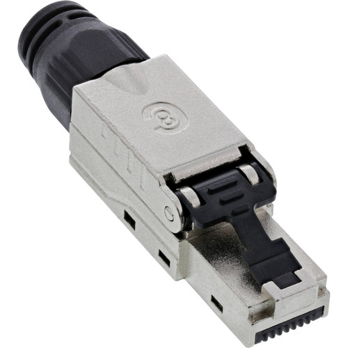 InLine® RJ45 Stecker Cat.8.1 2000MHz, feldkonfektionierbar, geschirmt, Schraubv.