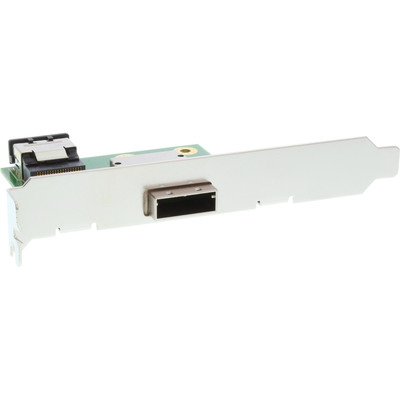 InLine SAS Slotblech PCI, 1x ext. SFF-8088 auf 1x int. SFF-8087 InLine SAS Slotblech PCI, 1x ext. SFF-8088 auf 1x int. SFF-8087