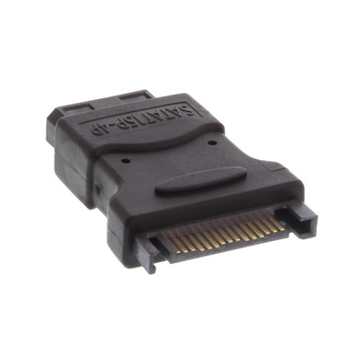 InLine® SATA Stromadapter, 1x 13,34cm (5,25) Stecker an 15pol SATA Buchse (Produktbild 1)