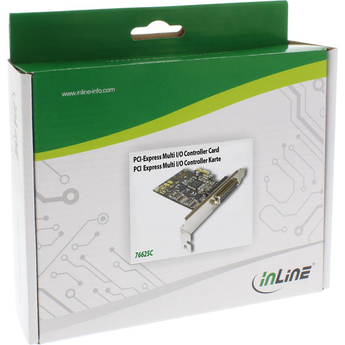 InLine® Schnittstellenkarte, 1x parallel 25pol, PCIe (PCI-Express)