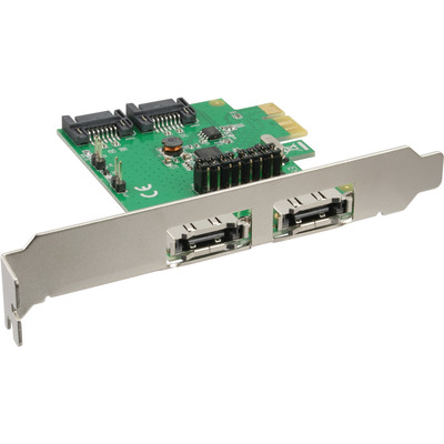 InLine Schnittstellenkarte, 2+2-fach SATA 6Gb/s, PCIe, kein RAID InLine Schnittstellenkarte, 2+2-fach SATA 6Gb/s, PCIe, kein RAID