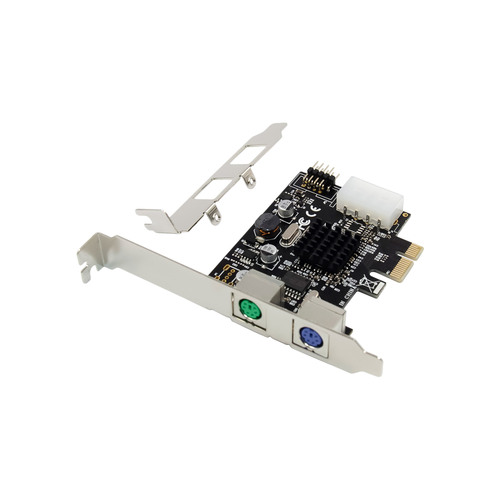 InLine® Schnittstellenkarte, 2x PS/2, PCIe, USB-Pfostenstecker, MCS9990
