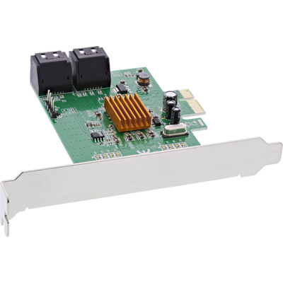 InLine Schnittstellenkarte, 4x SATA 6Gb/s, mit 4x SATA, PCIe 2.0 (PCI-Express) InLine Schnittstellenkarte, 4x SATA 6Gb/s, mit 4x SATA, PCIe 2.0 (PCI-Express)