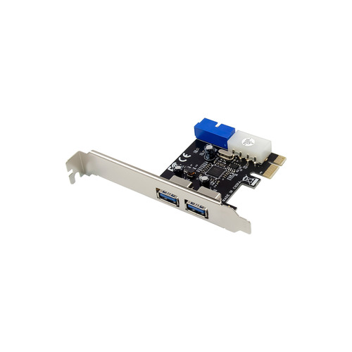 InLine® Schnittstellenkarte, 4x USB 3.2 Gen.1 (2+2), PCIe, Low Profile, VL805