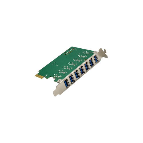 InLine® Schnittstellenkarte, 7x USB-A 3.2 Gen.1, PCIe, SATA Strom, VL805