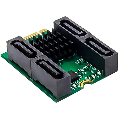 InLine® Schnittstellenkarte M.2 Key B+M zu 4x SATA Stecker, RAID, HyperDuo