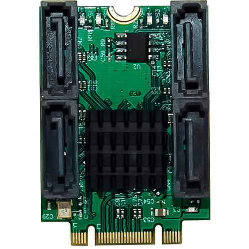 InLine® Schnittstellenkarte M.2 Key B+M zu 4x SATA Stecker, RAID, HyperDuo