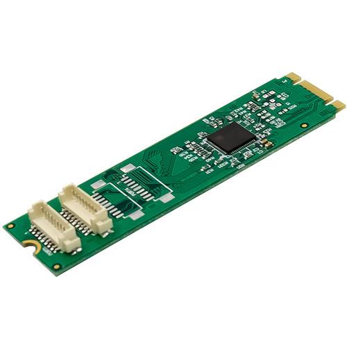 InLine® Schnittstellenkarte M.2 zu 2x seriell 9pol Stecker