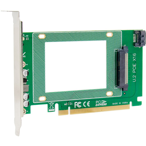 InLine® Schnittstellenkarte, PCIe x16 zu U.2 NVMe, SFF-8639, intern