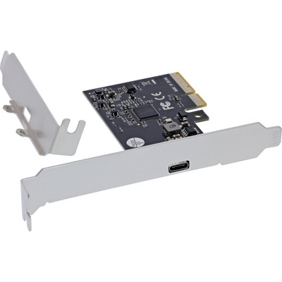 InLine® Schnittstellenkarte, PCIe x4, 1x USB-C Buchse, USB 3.2 Gen.2x2 (Produktbild 1)