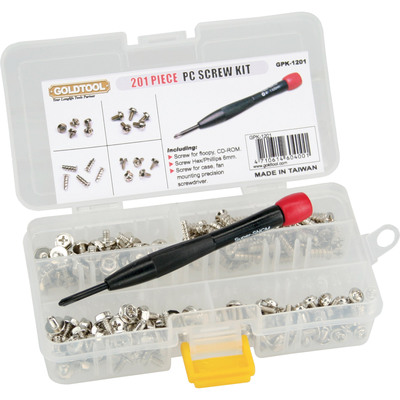 InLine® Schraubenset mit Schraubendreher, 201-teilig InLine® Schraubenset mit Schraubendreher, 201-teilig