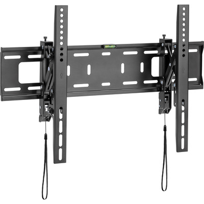InLine Schwerlast-TV-Wandhalterung, neigbar, für Flach-TV (37-80), max. 75kg, schwarz