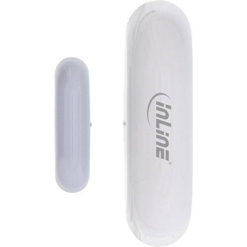 InLine® Smart WiFi Tür-/Fenstersensor, Weiß/Grau