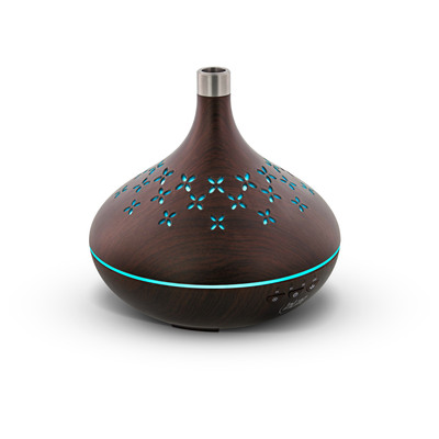InLine SmartHome Ultraschall Aroma Diffusor, Luftbefeuchter, Ambientelicht, Google Home und Amazon Alexa kompatibel