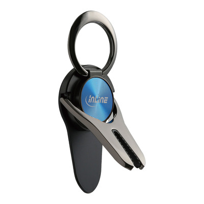 InLine Smartphone 3in1 Smartclip KFZ-Halter, Ständer, Finger Halterung, selbstklebender Handygriff, Smartphonehalter, Selfie Handyhalter, blau InLine Smartphone 3in1 Smartclip KFZ-Halter, Ständer, Finger Halterung, selbstklebender Handygriff, Smartphonehalter, Selfie Handyhalter, blau
